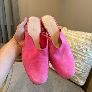 Loeffler Randall Pink Mules